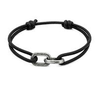 Made by Nami Surfer Bracelet Men & Women • Sailing Rope Bracelet Handmade & Braided • Maritime Bracelet • Minimalist Bracelet • 100% Waterproof & Adjustable • Gifts Men,Black-black