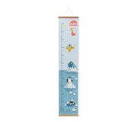 Made By Paatch Adventure Animals Height Chart for kids, Wood wall hanging, Growth Chart Removable Wall Hanging Ruler for Kids Bedroom Nursery, Adorable Height Measure for Baby Girls and Boys
