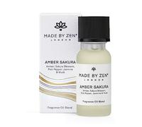 MADE BY ZEN Amber Sakura Signature Fragrance Oil | Luxury Scents for Your Electric Diffuser | The Perfect Home Fragrance to Boost Your Mood