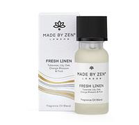 Made By Zen Fresh Linen Signature Fragrance Oil | Luxury Scents for your Electric Diffuser | The Perfect Home Fragrance to Boost your Mood (Fresh Linen New)