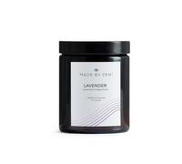 Made By Zen Lavender Pure Essential Oil Candle | Expertly Blended Fragrances at Home Aromatheraphy | 100% Natural Wax, Vegan and Cruelty Free
