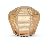 MADE BY ZEN LUMINARIE Gold Bronzed Metal : Essential Oil Aroma Diffuser & Ambient Light : Ultrasonic Aromatherapy : Plug In