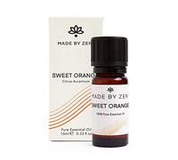 Made By Zen Sweet Orange Essential Oil | 100% Pure Essential Oil for Diffusers | Perfect for at Home Aromatheraphy Fragrances