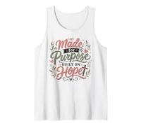 Made for Purpose Built on Hope Christian Faith Tank Top