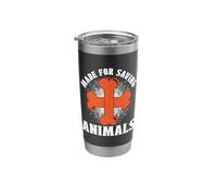 Made for Saving Animals Support Animals Adopt Animal Welfare Stainless Steel Insulated Tumbler