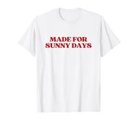 Made for Sunny Days Y2K Aesthetic Trendy T-Shirt