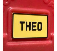 Made Happy Personalised Number Plate Set Compatible with Little Tikes Cozy Coupe | Front & Back Registration Plates | Custom Ride On Car Accessories | 3D Printed Handmade in UK