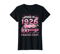 Made in 1926 100th Birthday 100 Year Old Floral Perfection T-Shirt