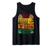 Made in 1957 As Brave As Ragnar As Wise As Odin Viking Tank Top