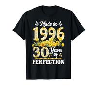 Made In 1996 Floral 30th Birthday Gifts 30 Years Old Women T-Shirt