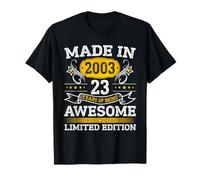 Made in 2003 Limited Edition 23rd Birthday Tee 23 Year Old T-Shirt