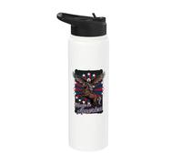 Made in America Western Horse Patriotic Eagle American Pride Stainless Steel Insulated Water Bottle