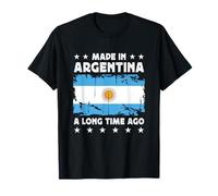 Made in Argentina a Long Time Ago Argentinian Argentina Flag T-Shirt