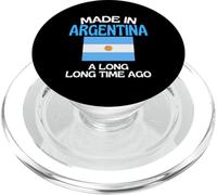 Made In Argentina A Long Time Ago Funny Argentinian Birthday PopSockets PopGrip for MagSafe