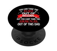 Made In Arsenal Funny Dad Slogan Born In Arsenal PopSockets Adhesive PopGrip