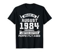 Made In August 1984 41st Birthday Tee For 41 Years Old T-Shirt