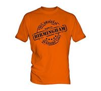 Made In Birmingham - Mens T-Shirt Top, Size 3X-Large, Colour Barley Sugar
