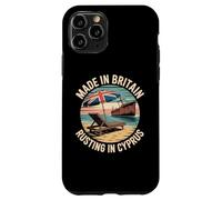 Made In Britain Rusting In Cyprus Funny Retirement Case for iPhone 11 Pro