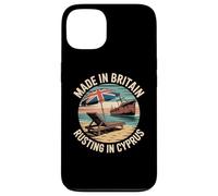 Made In Britain Rusting In Cyprus Funny Retirement Case for iPhone 13