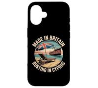 Made In Britain Rusting In Cyprus Funny Retirement Case for iPhone 16