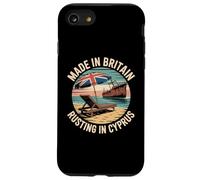 Made In Britain Rusting In Cyprus Funny Retirement Case for iPhone SE (2020) / 7 / 8