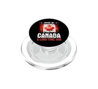 Made In Canada A Long Time Ago Roots In Canadian Canada Flag PopSockets PopGrip for MagSafe