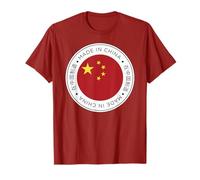 Made In China Flag Red T-Shirt