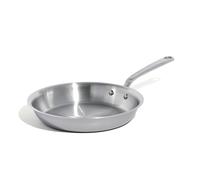 Made In Cookware - 10-Inch Stainless Steel Frying Pan - 5 Ply Stainless Clad - Professional Cookware Italy - Induction Compatible