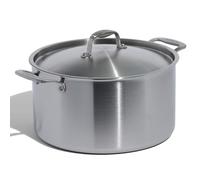 Made In Cookware - 12 Quart Stainless Steel Stock Pot with Lid - 5 Ply Stainless Clad - Professional Cookware - Made in Italy - Induction Compatible