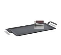 Made In Cookware - Carbon Steel Griddle + Grill Press - (Like Cast Iron, but Better) - Professional Cookware - Made in Sweden - Induction Compatible