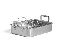 Made In Cookware | Stainless Clad Roasting Pan | 3-Ply Stainless Clad | Professional Cookware | Crafted in Thailand