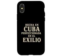 Made In Cuba Perfected In Exile Cuban Heritage Case for iPhone X/XS