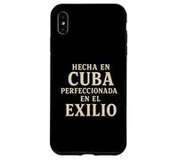 Made In Cuba Perfected In Exile Cuban Heritage Case for iPhone XS Max