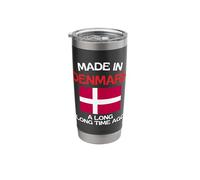 Made in Denmark A Long Time Ago Funny Danish Birthday Stainless Steel Insulated Tumbler