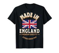 MADE IN ENGLAND 1.996" PREMIUM QUALITY BRITISH FLAG T-Shirt