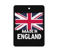 Made in England British Flag Union Jack Car Air Freshener Decorative Hanging Aromatherapy Tablets for Car Trucks Square