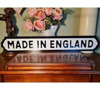 Made In England Indoor Old Fashioned London Street Sign British English