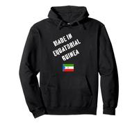 Made In Equatorial Guinea with Flag Funny Pullover Hoodie
