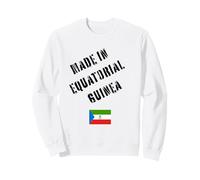 Made In Equatorial Guinea with Flag Funny Sweatshirt