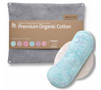 Made in EU - Ultra-Soft Reusable Panty Liners (Small, 7-Pack) - High-Temp Washable Cloth Panty Liners for Women & Teens - Breathable Organic Cotton Keeps You Fresh & Dry for Vaginal Daily Discharge