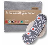 Made in EU - Ultra-Thin Reusable Panty Liners (Medium, 7-Pack) - High-Temp Washable Cloth Panty Liners for Women - Durable & Breathable Organic Cotton Keeps You Fresh & Dry for Daily Vaginal Discharge