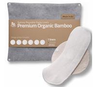 Made in EU - Ultra-Thin Reusable Panty Liners (Medium, 7-Pack) - High-Temp Washable Cloth Panty Liners for Women - Secure & Breathable Organic Viscose Keeps You Fresh & Dry for Daily Vaginal Discharge