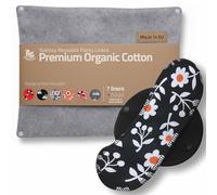 Made in EU - Ultra-Thin Reusable Panty Liners (Medium, 7-Pack) - High-Temp Washable Cloth Panty Liners for Women - Durable & Breathable Organic Cotton Keeps You Fresh & Dry for Daily Vaginal Discharge