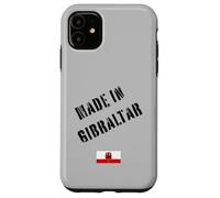 Made In Gibraltar with Flag Funny Case for iPhone 11