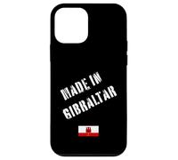 Made In Gibraltar with Flag Funny Case for iPhone 12 mini
