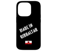 Made In Gibraltar with Flag Funny Case for iPhone 14 Pro