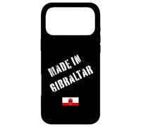 Made In Gibraltar with Flag Funny Case for iPhone 17 Pro Max