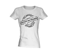Made In Henley-On-Thames - Ladies Fitted T-Shirt Top, Size Medium, Colour Min...
