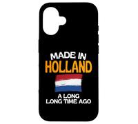 Made In Holland A Long Time Ago Funny Dutch Birthday Case for iPhone 16