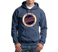 Made in in 1988 Aged to Perfection 37th Birthday Gift Mens Hoodie Gift for Him Indigo Blue L